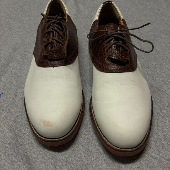 Polo-ralph-lauren Men\'s Brown and White Oxfords main image 5